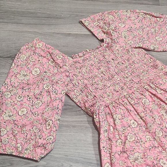 EUC Jessica Simpson Ditsy Floral Pink Dress - Picture 8 of 9